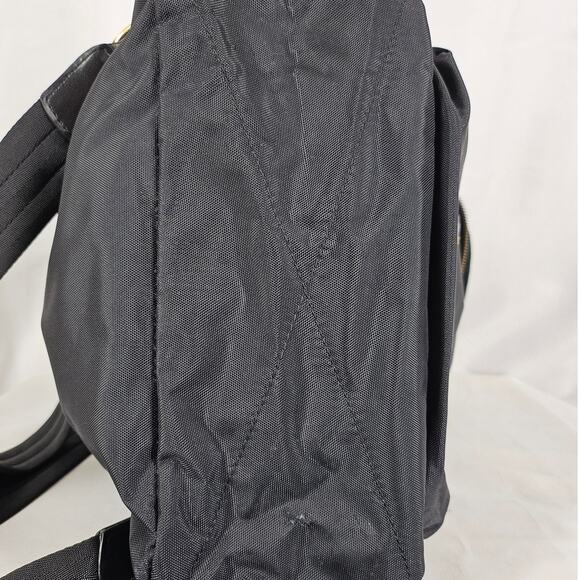 MARC JACOBS Nylon Varsity Mini Backpack, Black - Chic and Compact - Picture 6 of 16